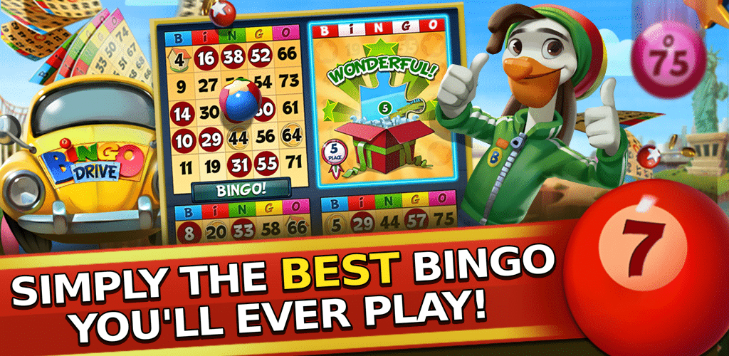 Bingo Drive free bingo game on mobile