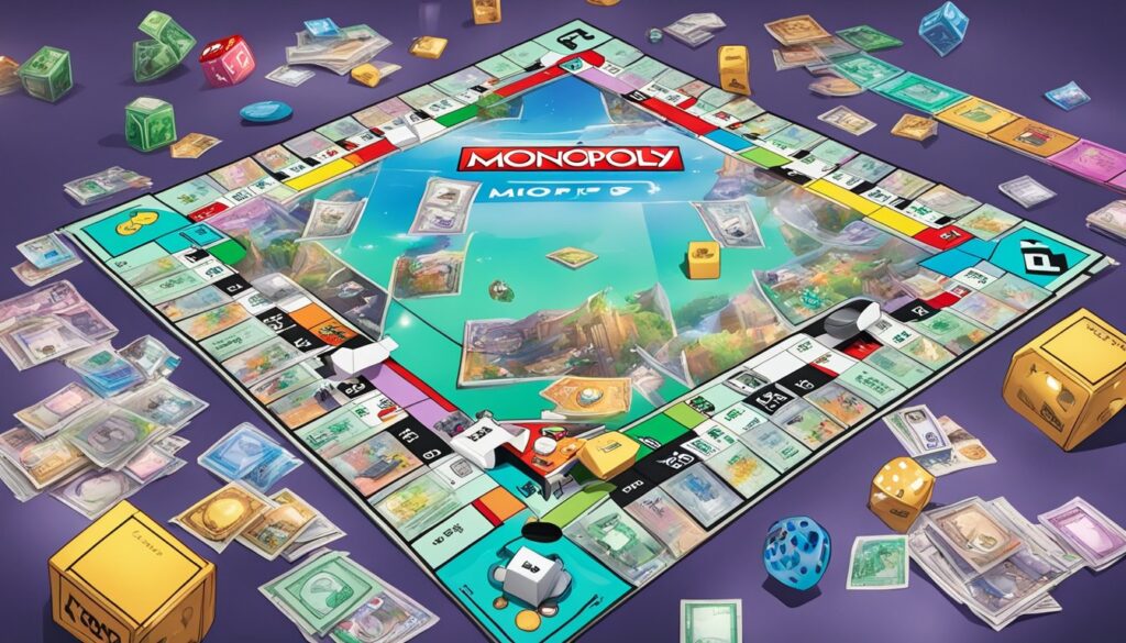 Monopoly board game - anime-themed screenshot thumbnail.