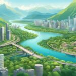A new city-builder adventure where players can customise their own city surrounded by a majestic river and towering mountains.