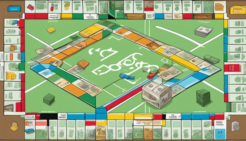 Monopoly, a board game with a screenshot of the Go space.