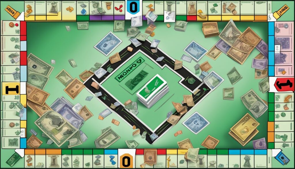 Monopoly board game - revenue screenshot thumbnail with Go.