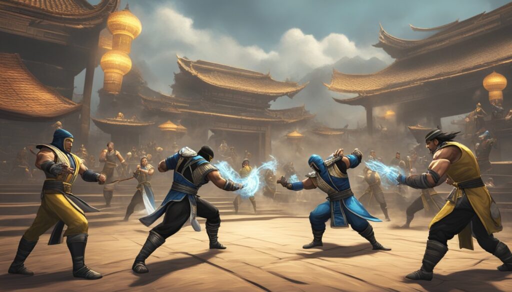 Mortal Kombat vs Mortal Kombat in an action-packed battle of epic proportions. With multiple chapters to conquer, experience the thrill and intensity of Mortal Kombat 1.